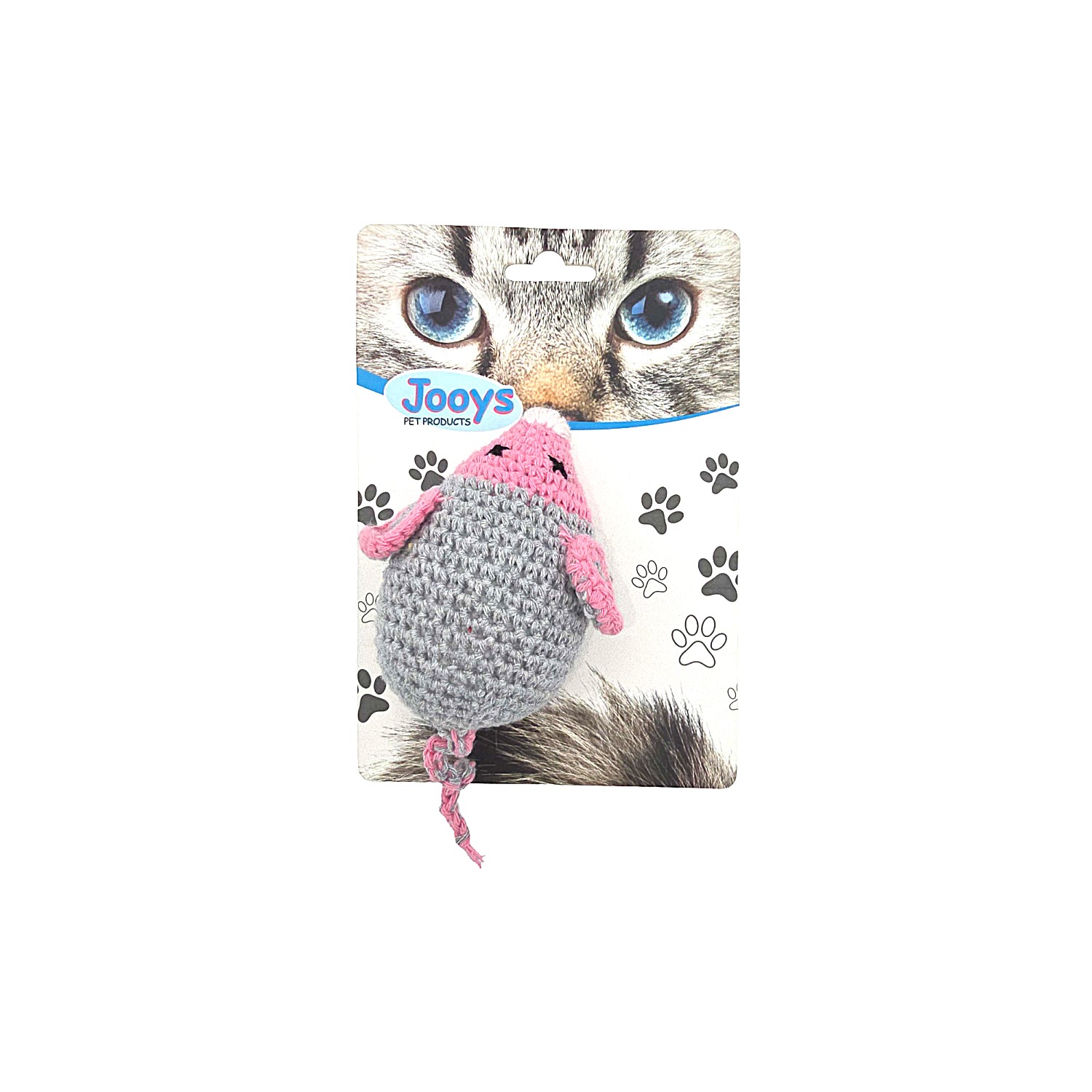 Jooys Amigurumi Kedi Oyuncağı Tekli Fare - 1