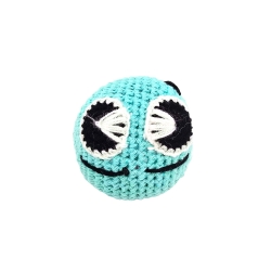 Jooys Amigurumi Kedi Oyuncağı Turkuaz Emoji - 2