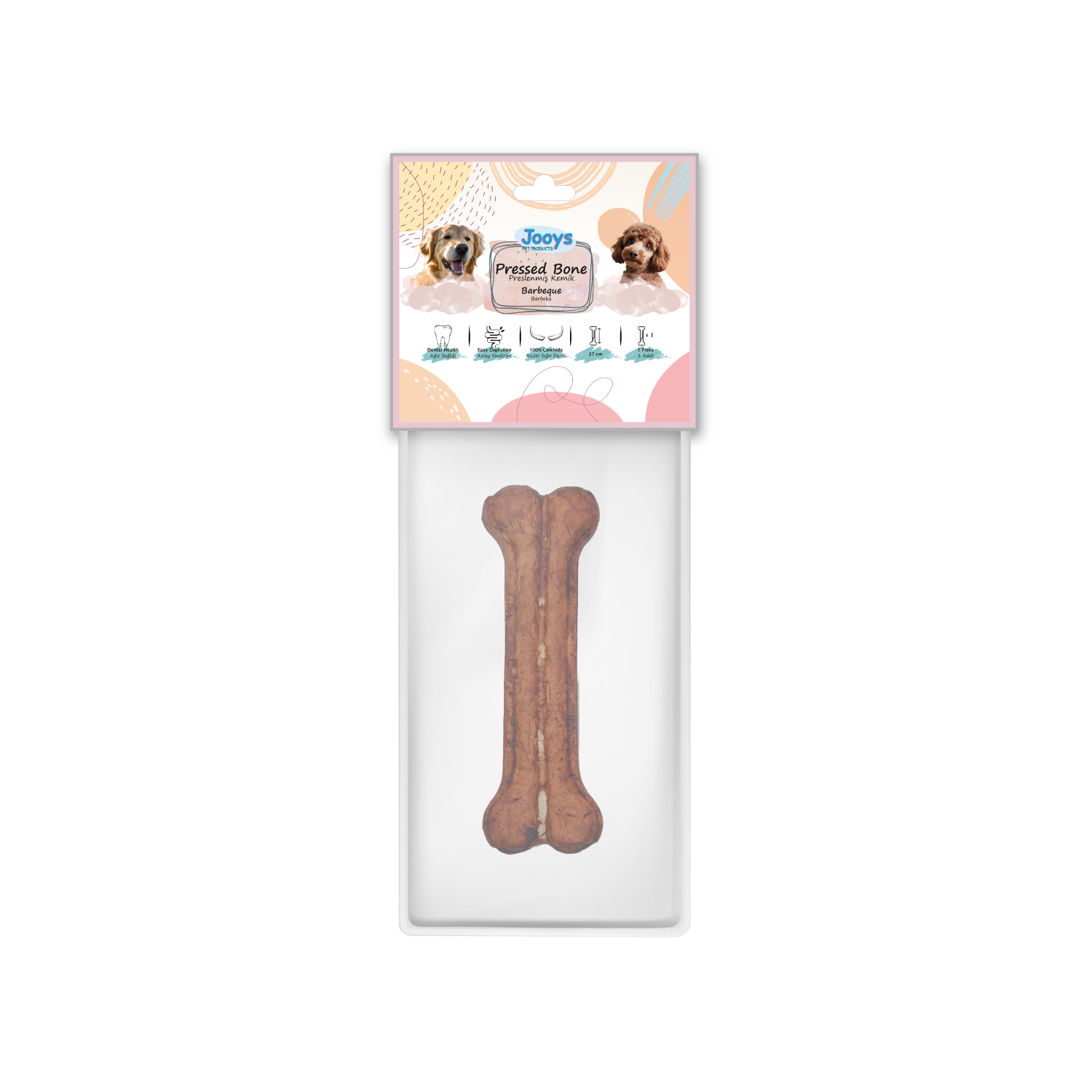 Jooys Barbekü Soslu Pres Kemik 27 cm – 1’li - 1