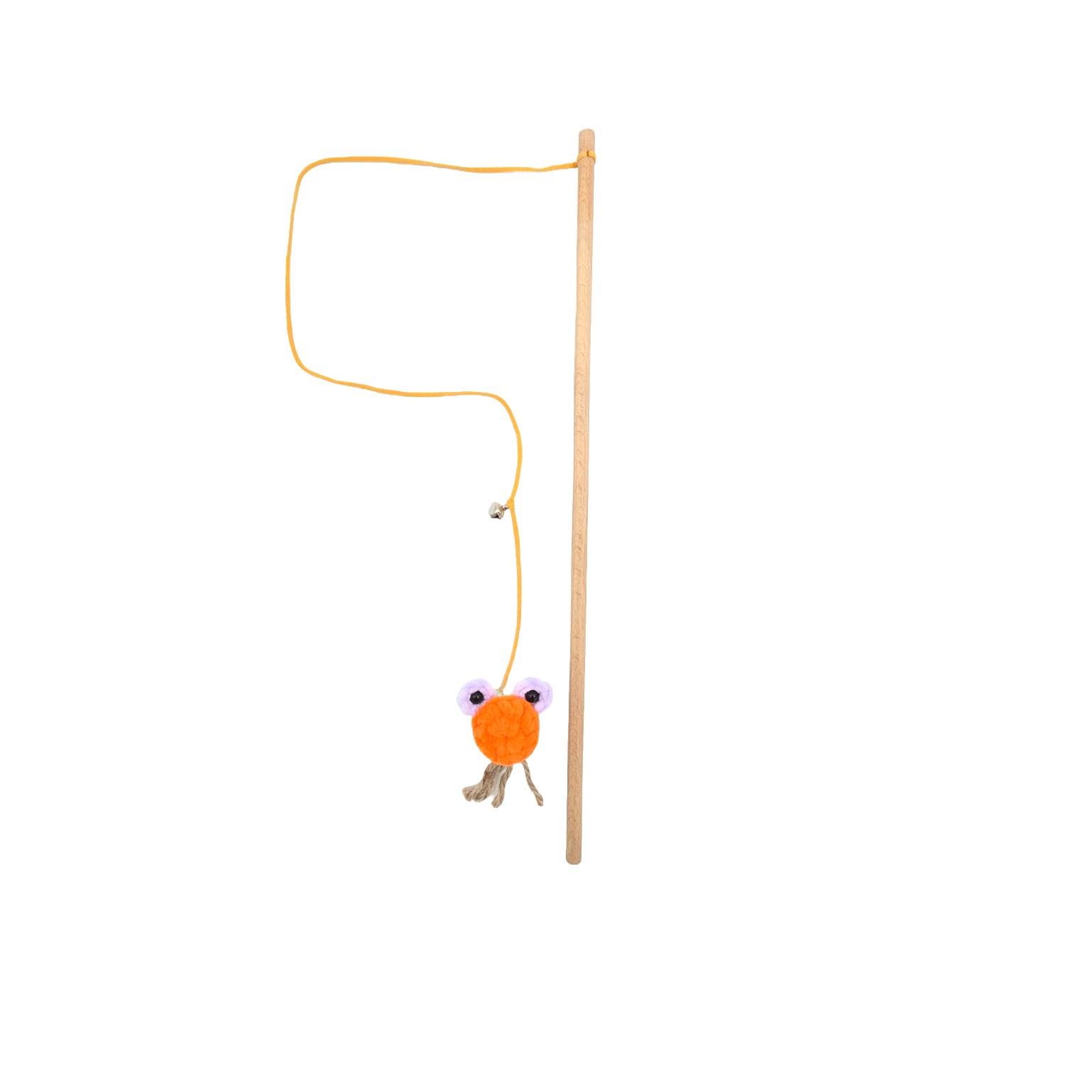 Jooys Hasır Kuyruklu Kadife Emoji Kedi Oltası - 2