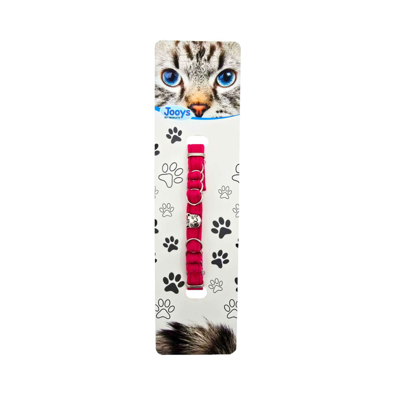 Jooys Kadife Zilli Halkalı Kedi Boyun Tasması - 9