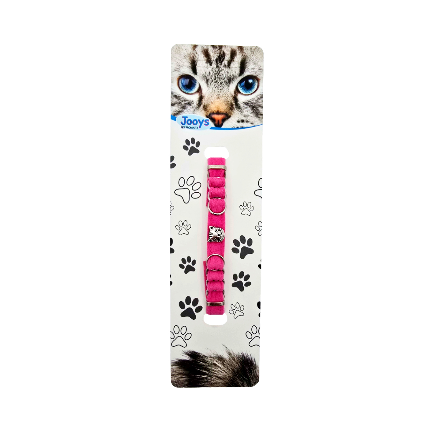 Jooys Kadife Zilli Halkalı Kedi Boyun Tasması - 10
