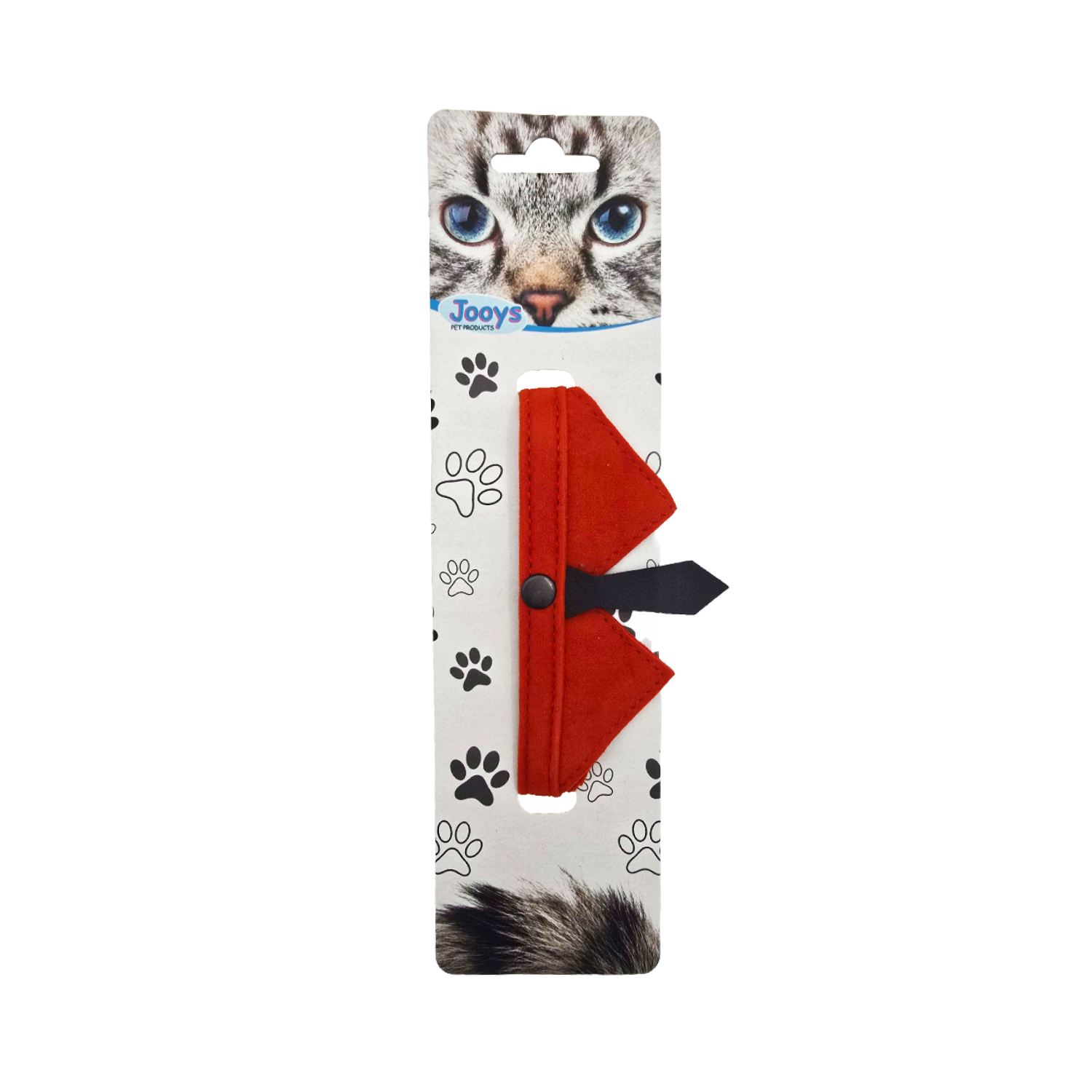 Jooys Kadife Zilli Kravatlı Kedi Boyun Tasması - 6