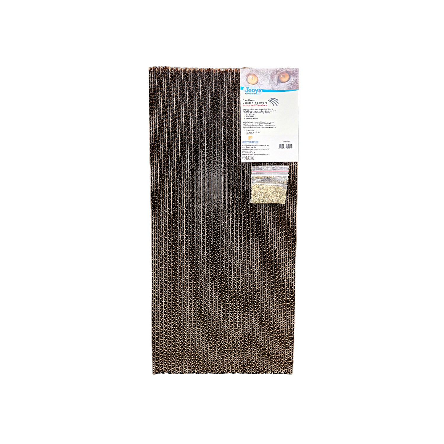 Jooys Karton Kedi Tırmalama 21x44x4 - 2