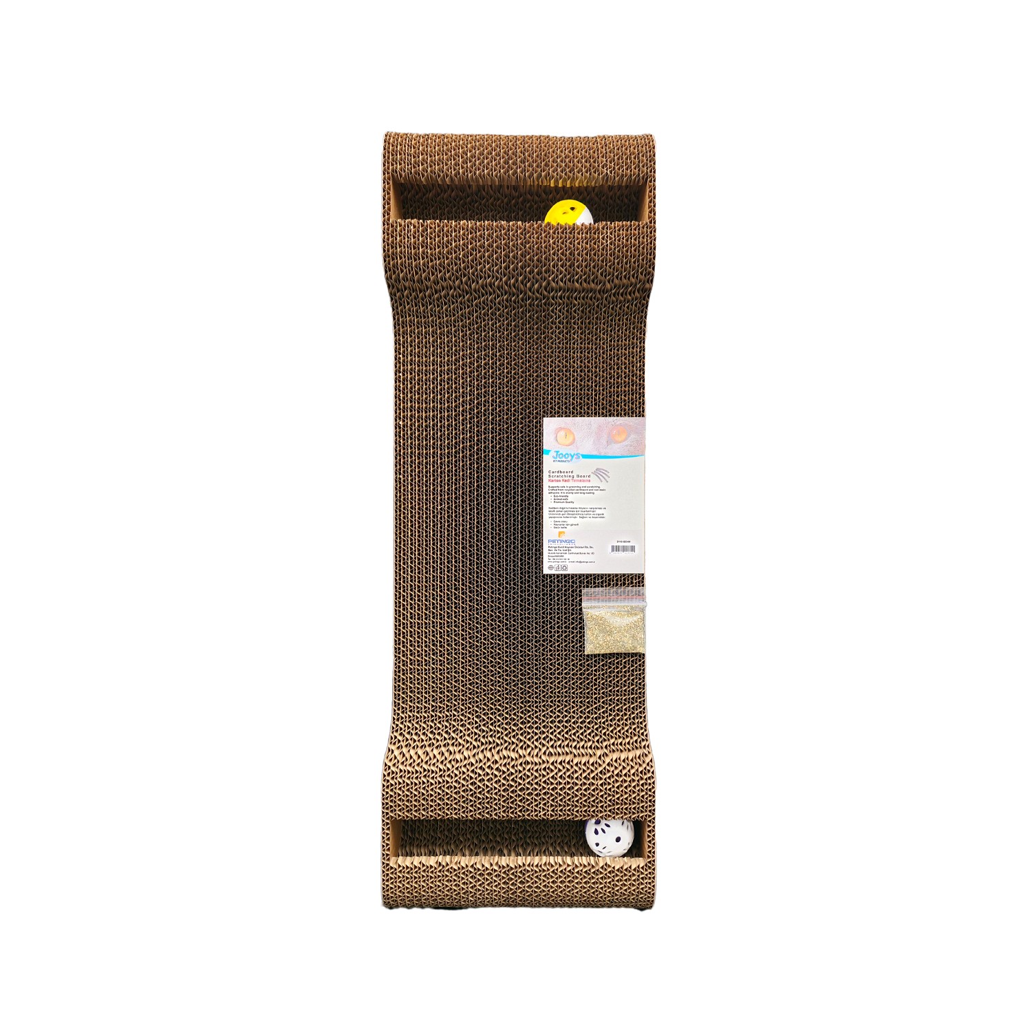 Jooys Karton Kedi Tırmalama 21x60x9,5 - 2