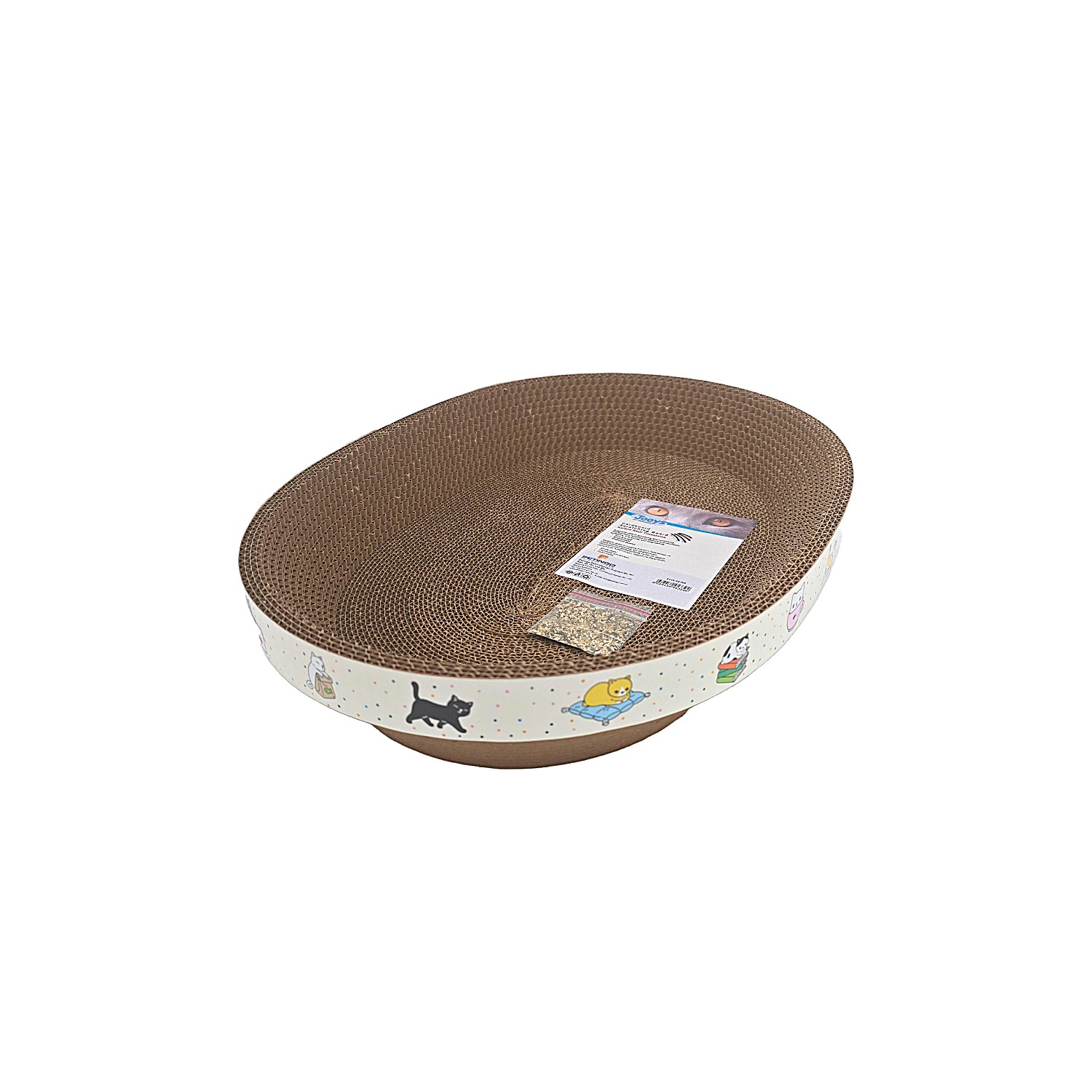Jooys Karton Kedi Tırmalama 44x31x8 - 1