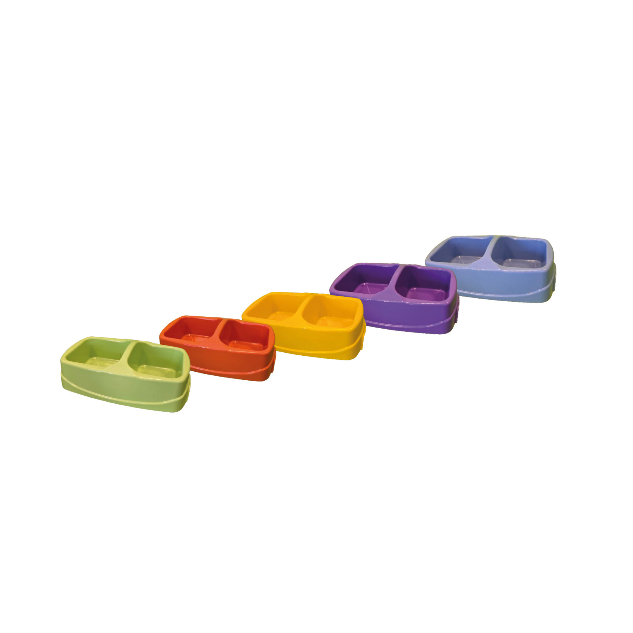 Jooys Plastik Mama Kabı İkili Küçük - 1