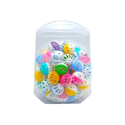 Jooys Plastik Zilli Kedi Topu (100'lü) - 1