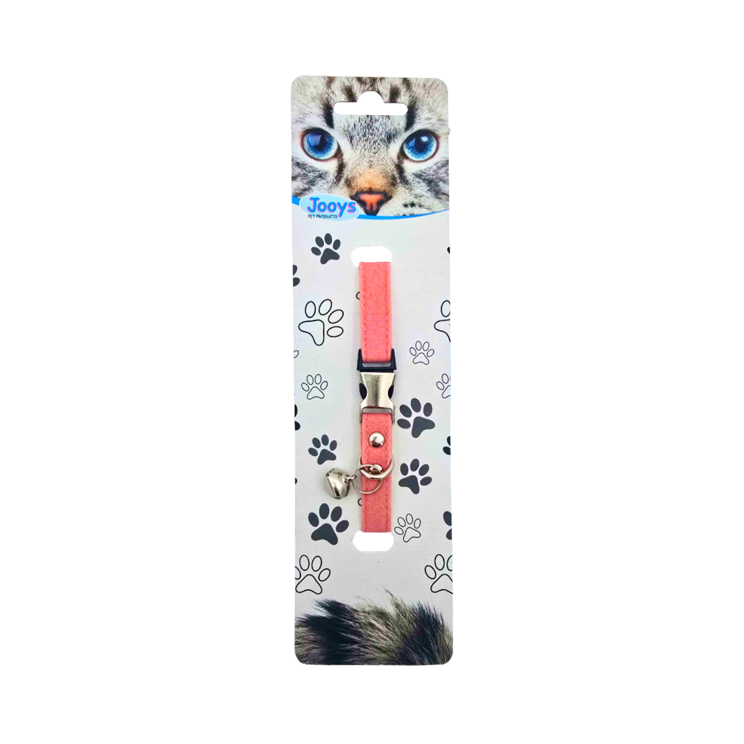 Jooys Kadife Zilli Kedi Boyun Tasması - 1