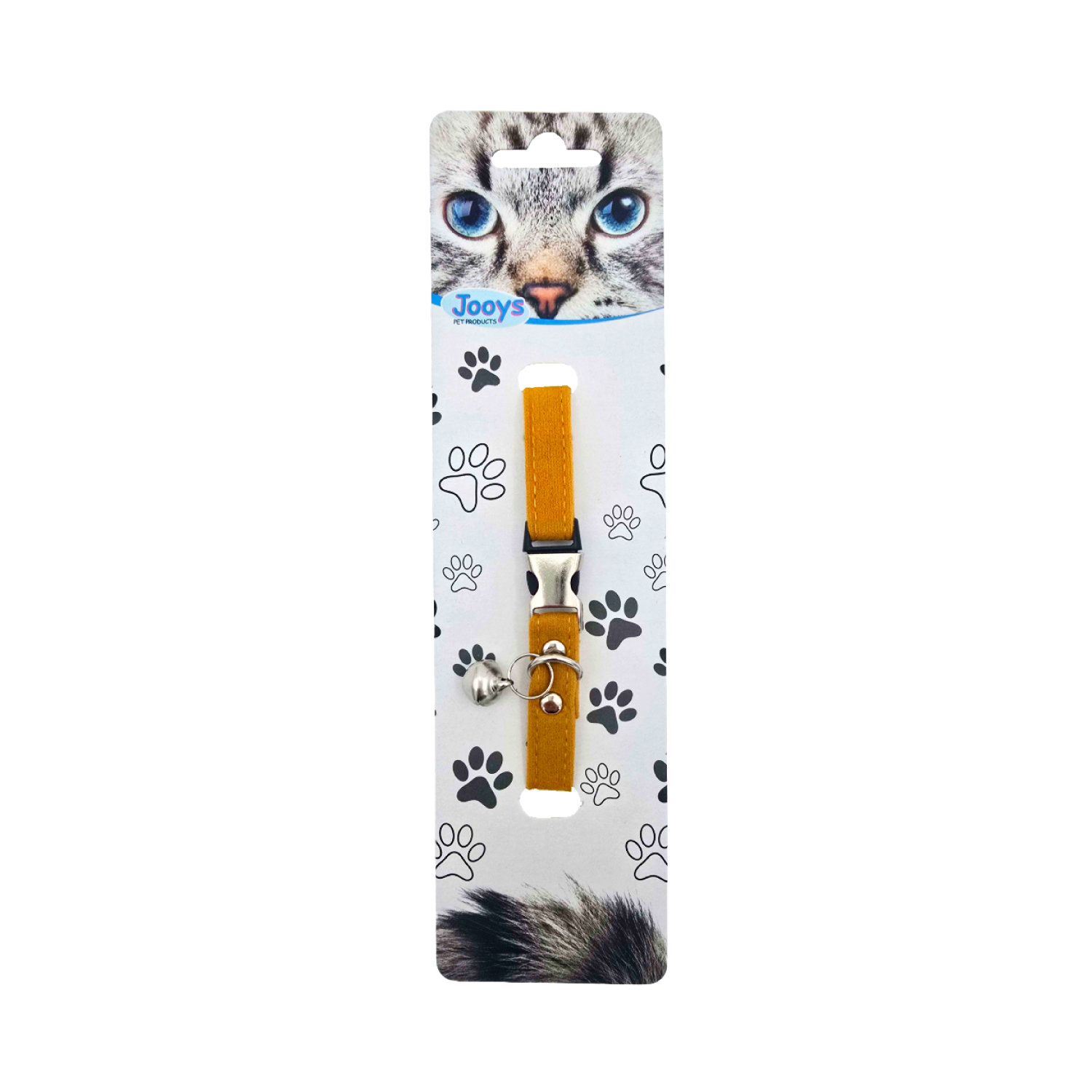 Jooys Kadife Zilli Kedi Boyun Tasması - 6
