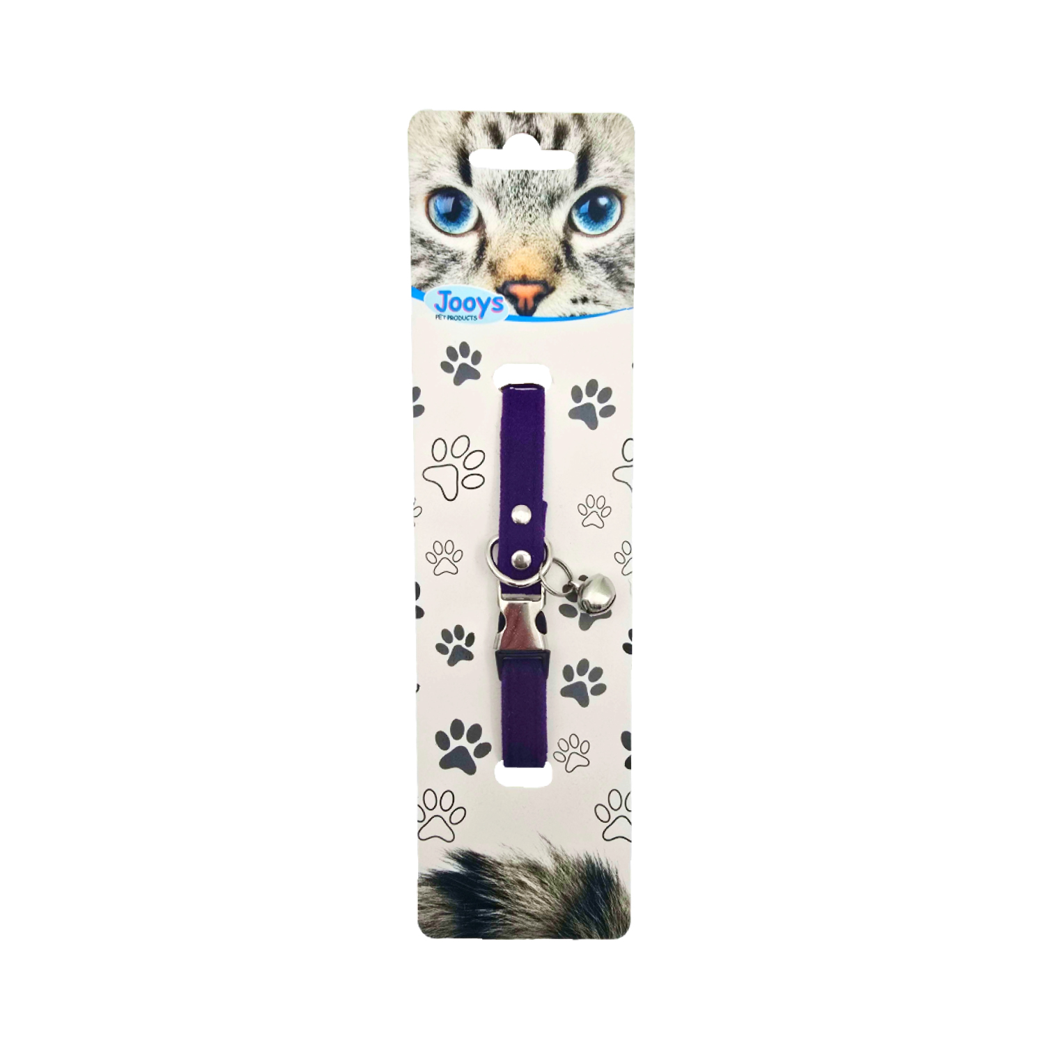 Jooys Kadife Zilli Kedi Boyun Tasması - 12