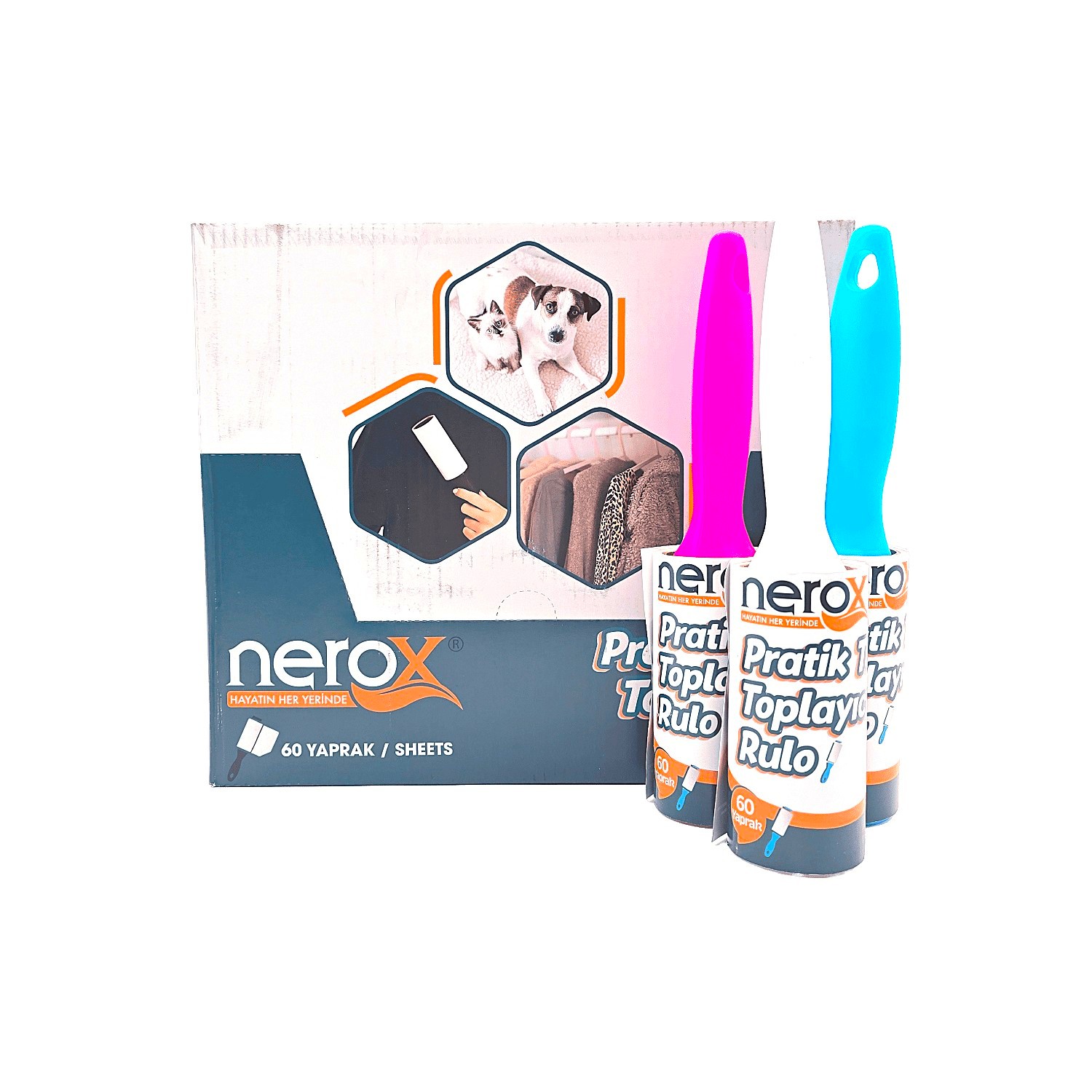 Nerox Tüy Alma Bandı 60 Yaprak 32'Li - 1