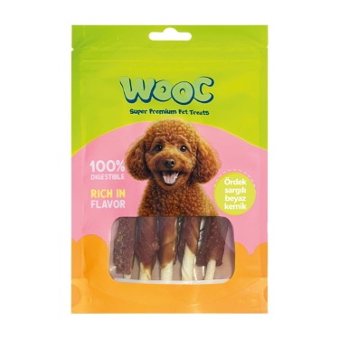 Mj04-wooc Ördek Sargılı Beyaz Kemık Köpek Ödülü