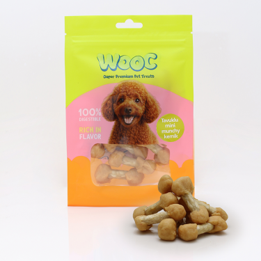 Mj27-wooc Tavuklu Mını Munchy Kemık Köpek Ödülü