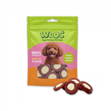 Mj47-wooc Ördek Kolajen Cıpslerı Köpek Ödülü