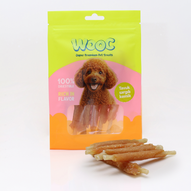 Mj02-wooc Tavuk Sargılı Kemık Köpek Ödülü