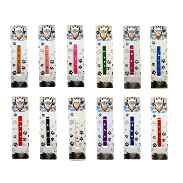 Jooys Kadife Kalpli Kedi Boyun Tasmasi Set 12 Li