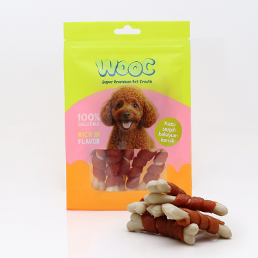 Mj12-wooc Kuzu Sargılı Kalsıyum Kemık Köpek Ödülü