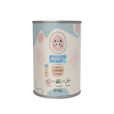 Pawra Tavuklu Yetışkın Kedı Maması 415 Gr