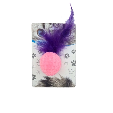 Jooys Tekli Tüylü Kedi Topu