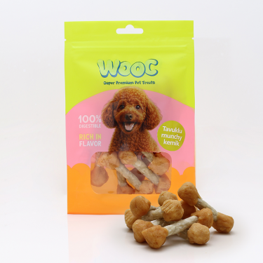 Mj28-wooc Tavuklu Munchy Kemık Köpek Ödülü