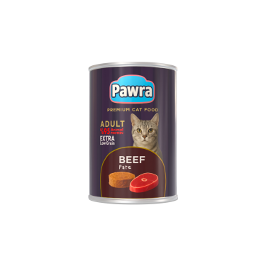 Pawra Yetışkın Kedı Dana Etlı Pate Konserve