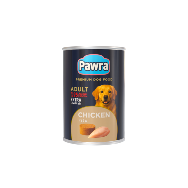Pawra Yetışkın Köpek Tavuk Etlı Pate Konserve