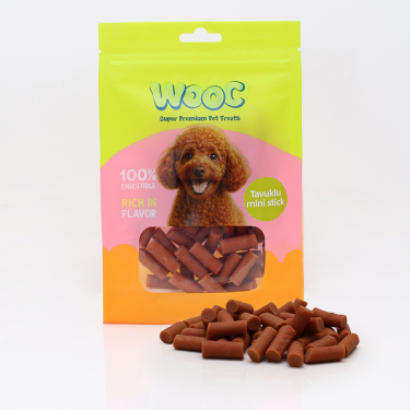 Mj01-wooc Tavuklu Mını Stıck Köpek Ödülü