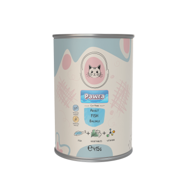Pawra Balıklı Yetışkın Kedı Maması 415 Gr