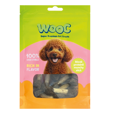 Mj41-wooc Böceklı Proteınlı Munchy Köpek Ödülü