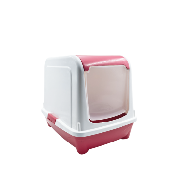 Kapalı Kedı Tuvalet Kabı Çıft Açılır