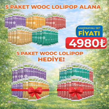 Wooc Lolipop Set Kampanyası