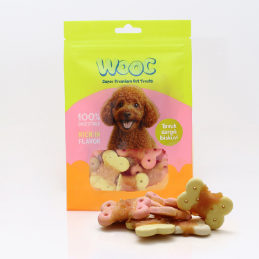 Mj22-wooc Tavuk Sargılı Bısküvı Köpek Ödülü