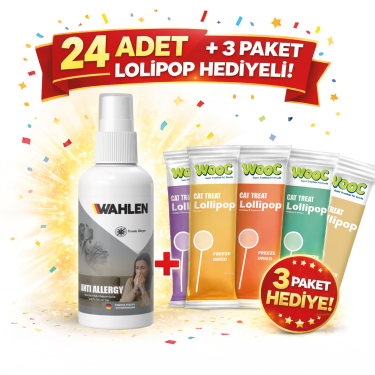Wahlen Anti Allergy Spray (Wooc Lolipop Hediyeli)