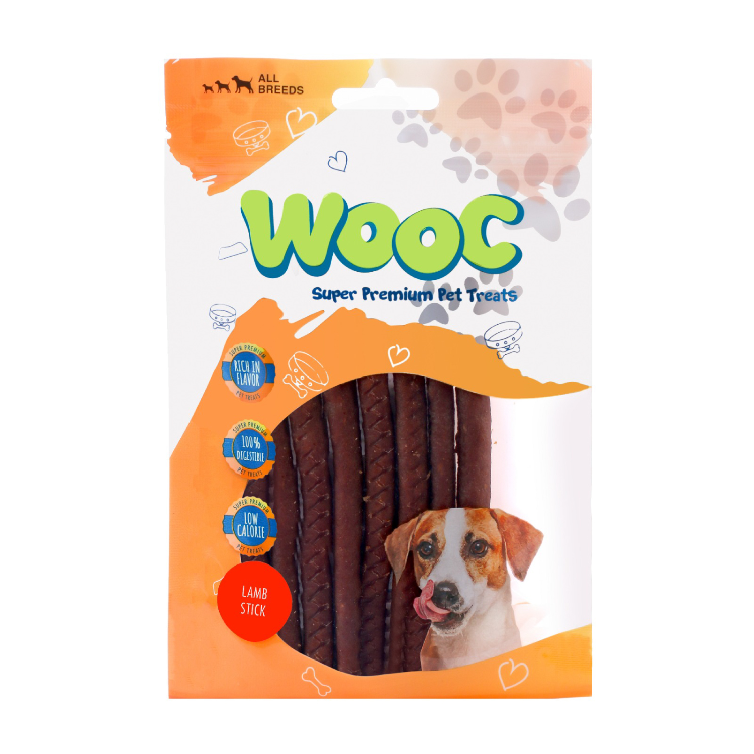 Wooc Dog Kuzulu Uzun Stick Ödül 80 g - 1