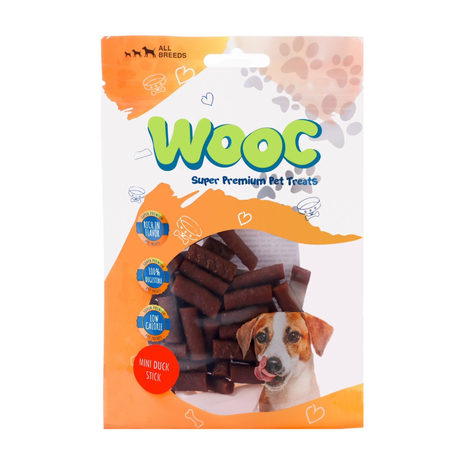 Wooc Dog Ördek Mini Stick Ödül 80 g - 1
