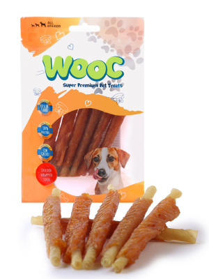 Wooc Dog Tavuk Sargılı Natural Stick Ödül 80 g - 2