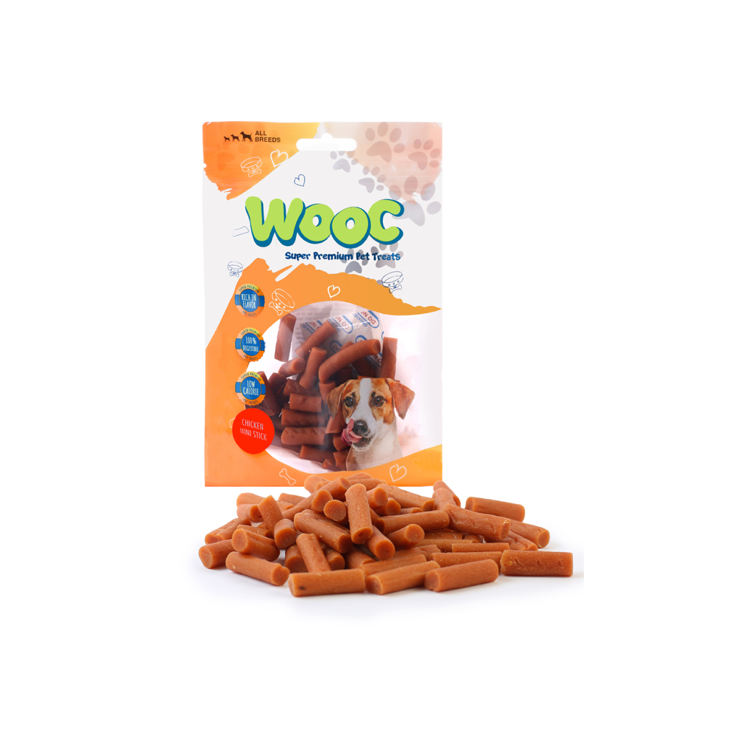 Wooc Dog Tavuklu Mini Stick Ödül 80 g - 2